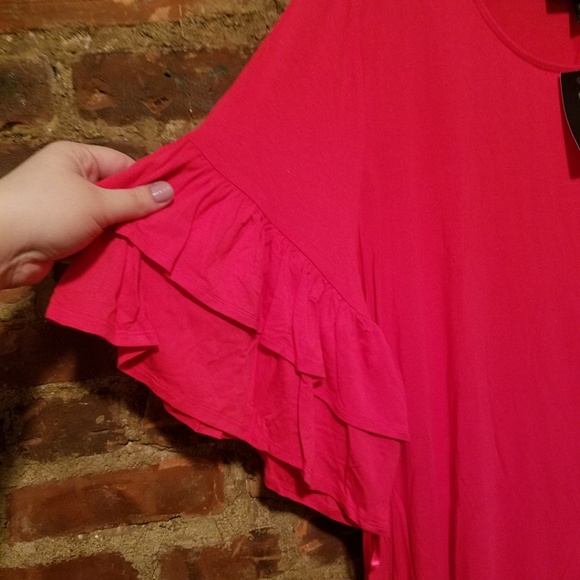 NWT Lane Bryant flutter sleeve dress - 22/24 - Picture 3 of 4